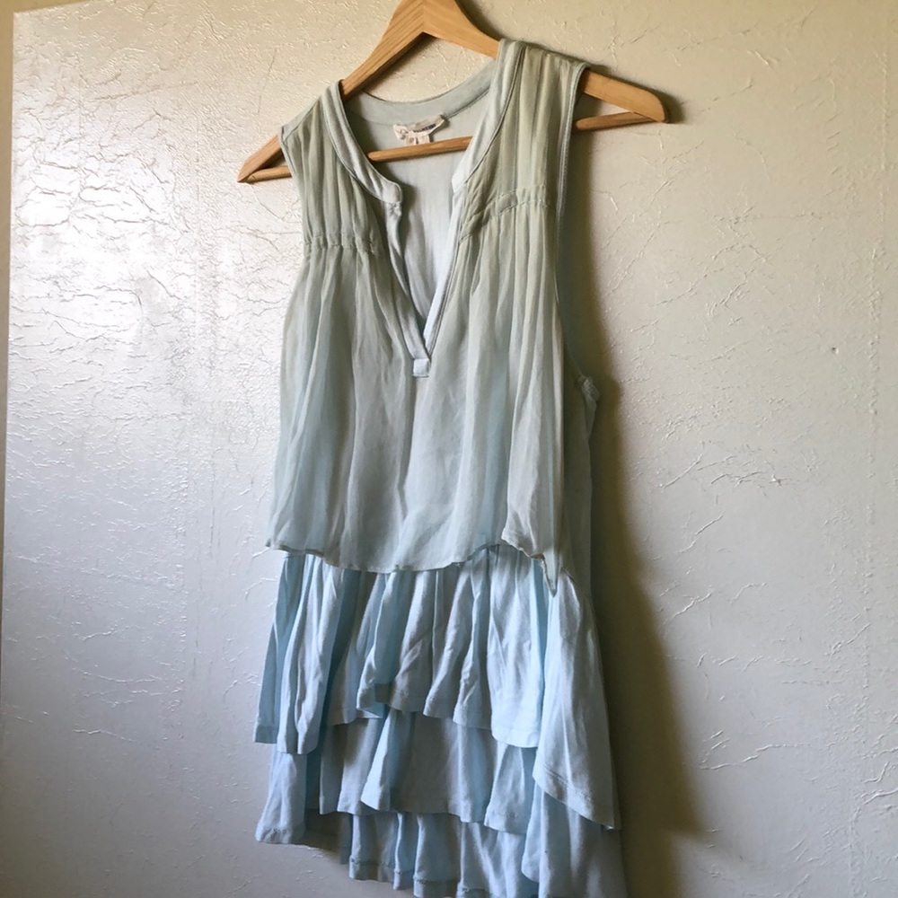 Anthropologie, Ruffle Tunic, XS